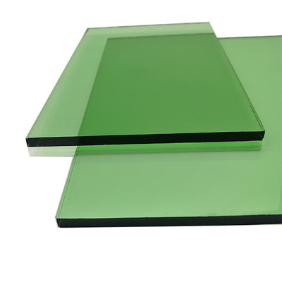 Verre trempé réfléchissant de couleur claire de 3 mm, 4 mm, 5 mm, 6 mm et 8 mm pour fenêtres et cloisons de salle de bain