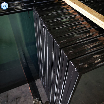Personnalisation de panneaux de verre double isolant trempé qualifié pour la construction de murs de rideau
