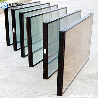 Panneaux d'unité de verre isolant triplé trempé stratifié pour fenêtre de mur rideau de bâtiment