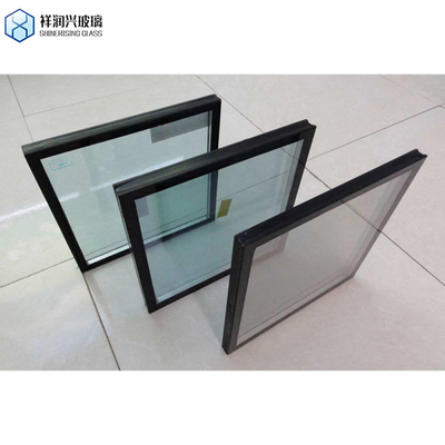 Personnalisation 6 mm Igu durci bas-E triple vitré unités intégrées / isolées verre