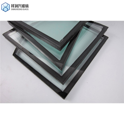 Personnalisation 6 mm Igu durci bas-E triple vitré unités intégrées / isolées verre