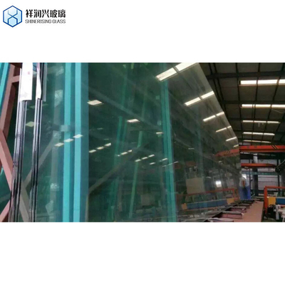 Paroi en verre de bâtiment Qingdao à double vitrage à vitrage plat trempé pour panneaux de serre