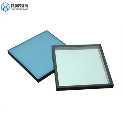 Qingdao double vitrage revêtement à faible E argon gaz isolant verre de sécurité pour le mur rideau de construction