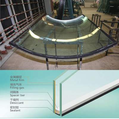 Unité de verre isolant acoustique à structure solide de Qingdao