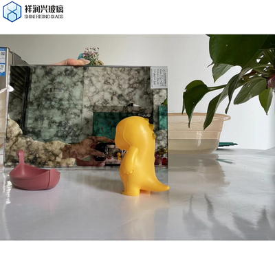 5mm 6mm décoratif antique miroir verre pour les murs et les fenêtres extérieurs Sophistication