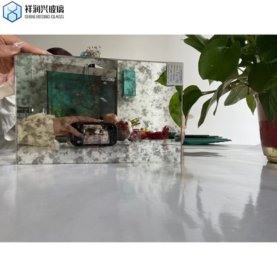 Técnique Laminé/isolé/modélisé Verre miroir ancien certifié CE 2mm/3mm/4mm