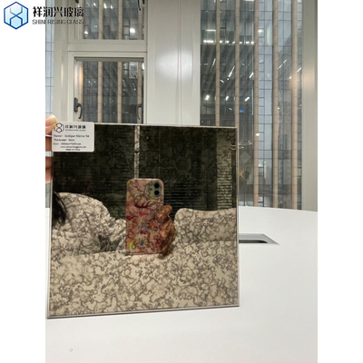 Personnalisation de miroirs anciens avec bord plat poli et 5 ans de maintenance