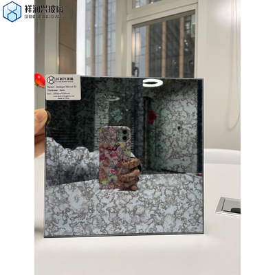 Personnalisation de miroirs anciens avec bord plat poli et 5 ans de maintenance