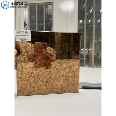 Personnalisation de miroirs anciens avec bord plat poli et 5 ans de maintenance