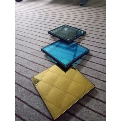 Qingdao personnalisé double vitrage unités de verre isolé panneaux pour les murs de fenêtre personnalisation
