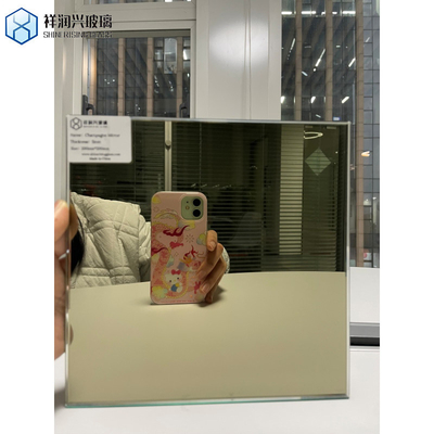 Miroir à cadre rond en métal suspendu sur le mur sur mesure avec certificat SGS en alliage d'aluminium