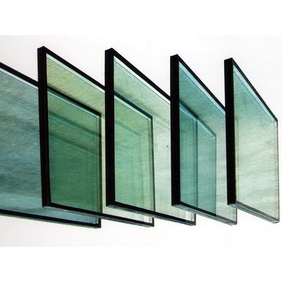 Panneau de verre isolé à double vitrage réfléchissant de 6 mm Qingdao pour fenêtres de murs de rideau