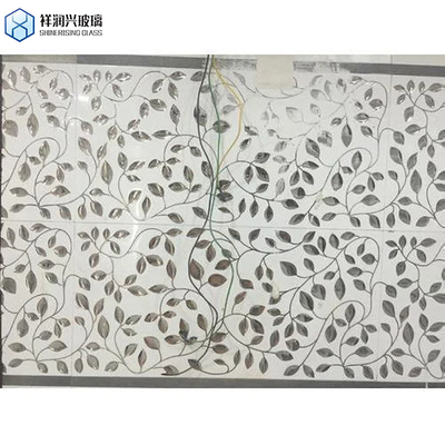 Art en verre gravé en profondeur mural en panier tissé en verre fondu en verre fondu en verre 5