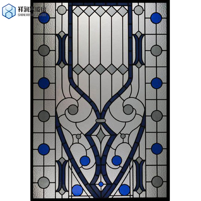 3 à 4 mm de conception tempérable de titane glace fleur acide de verre gravé norme GB15763.2-2005
