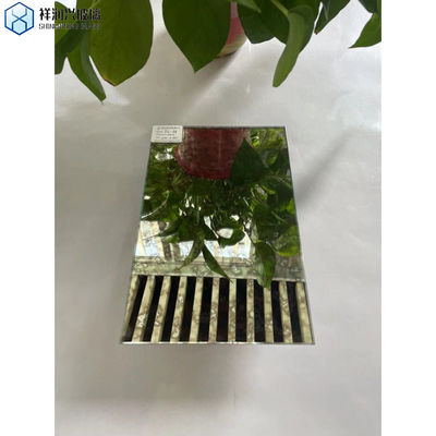 Coupe des bords de forage de tempérage des panneaux de verre antique miroir pour la décoration murale vintage