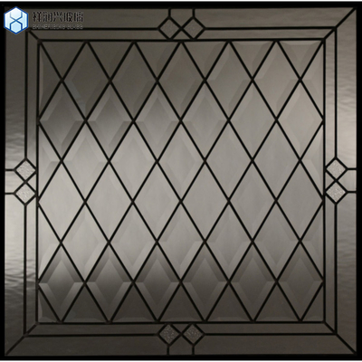 Verre à motifs en diamant à faible teneur en fer transparent pour la nébuleuse de Qingdao Kasumi Karatachi
