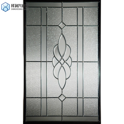 Verre à motifs Moru Couleur grise dorée teintée Moru Reeded Flutted Glass obscuré avec personnalisation