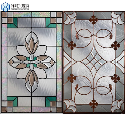 Verres à motifs trempés pour fenêtres architecturales