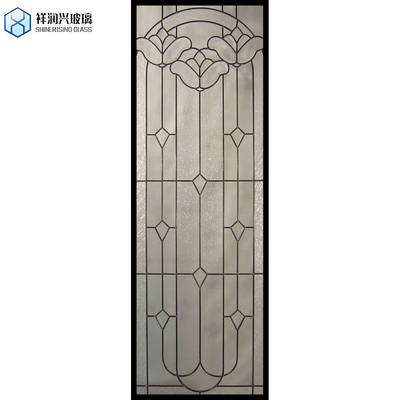 Décoration architecturale polycristalline Art Processus en verre profond pour la décoration de bâtiments