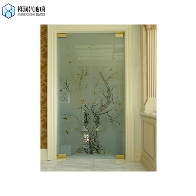 Ultra clair carré creux brique de verre brique de cristal pour le mur de fond de salle de bains colorée