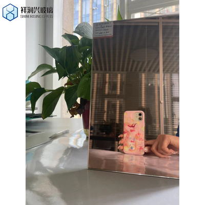 3-6 mm Multidimensionnel Décoratif Float Mirror Miroir couleur avec bord plat poli