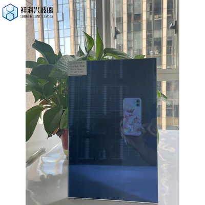 Pièces de miroir en verre miroir argenté double revêtue en verre coloré miroir transparent en verre sur mesure