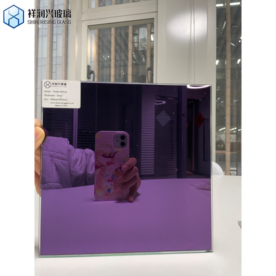 Principaux produits Miroir teinté sur mesure Double verre revêtu de couleur Miroir en aluminium transparent