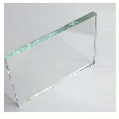 Verre trempé Verre photovoltaïque solaire avec bord plat poli et faible teneur en fer