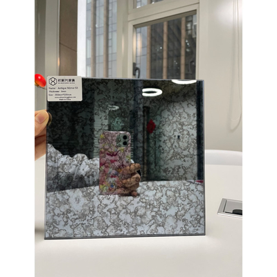 Ventilation en argent certifiée CE Grand miroir ancien pour décoration