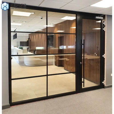 Porte de cheminée de 4 mm résistant à la chaleur cheminée en verre céramique selon les exigences du client