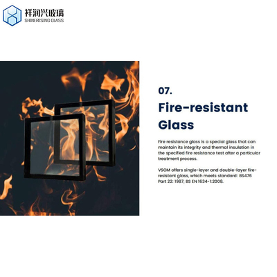 Verre de sécurité résistant au feu, verre flottant 3 mm, 4 mm, 5 mm, 5,5 mm, 6 mm, 8 mm, 10 mm, 12 mm, verre transparent
