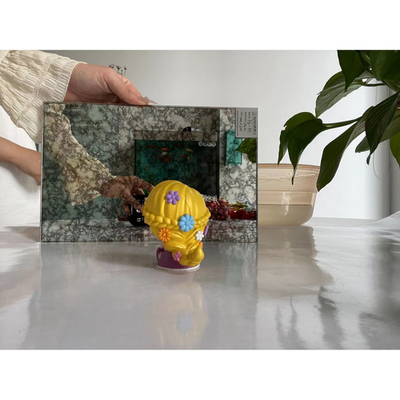Demande personnalisée Miroir ancien Miroir coloré Vitrage à bord poli