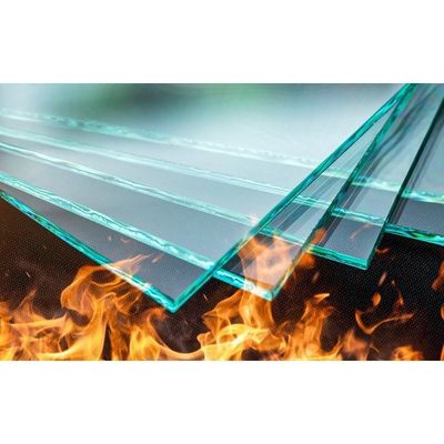 Vitre flottant vitre résistant au feu vitre de sécurité feuille de verre de 2 mm-12 mm pour la construction de bâtiments