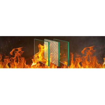 1830*2440/2140*3300/2440*3660 Feuille de sécurité en verre transparent résistant au feu