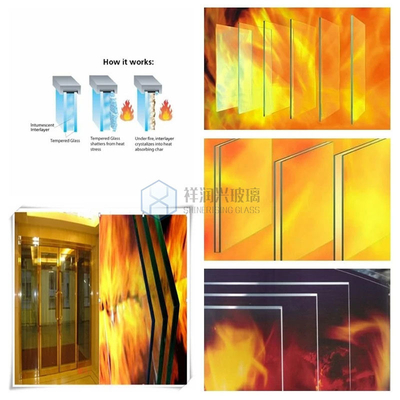 Verre de sécurité tempéré décoratif ultra-clar Jalousie personnalisé pour la confidentialité du bâtiment