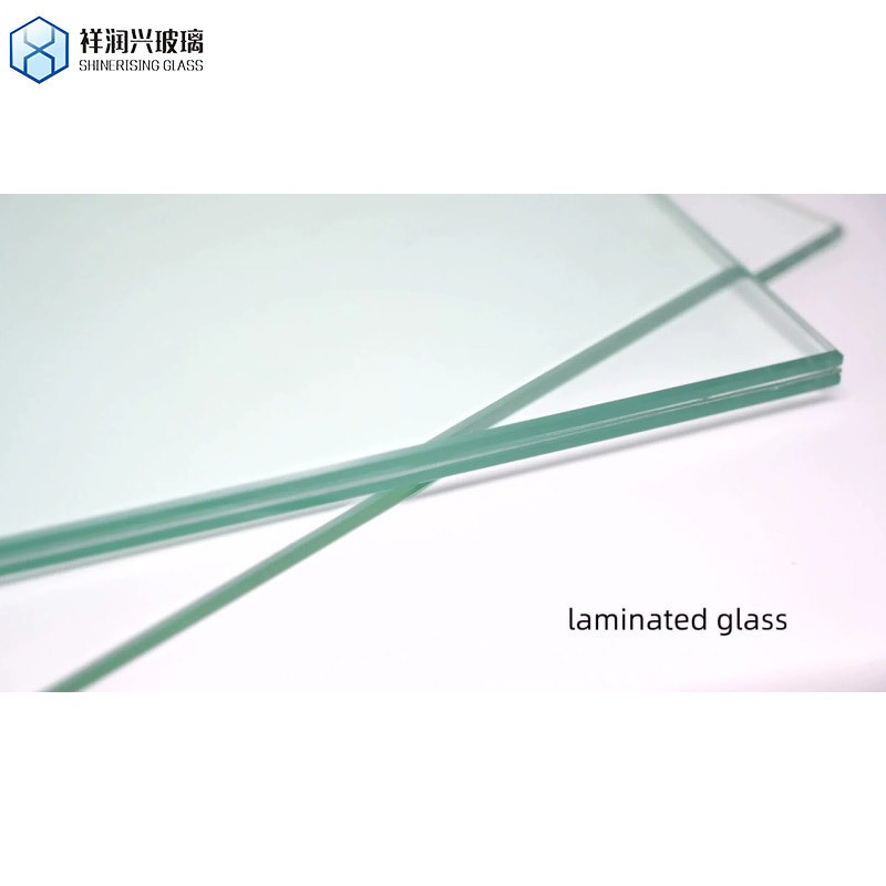 10 mm 1.52 PVB 10 mm 21.52 mm Ultra clair à faible teneur en fer trempé verre de sécurité laminé Vsg pour l'extérieur 5