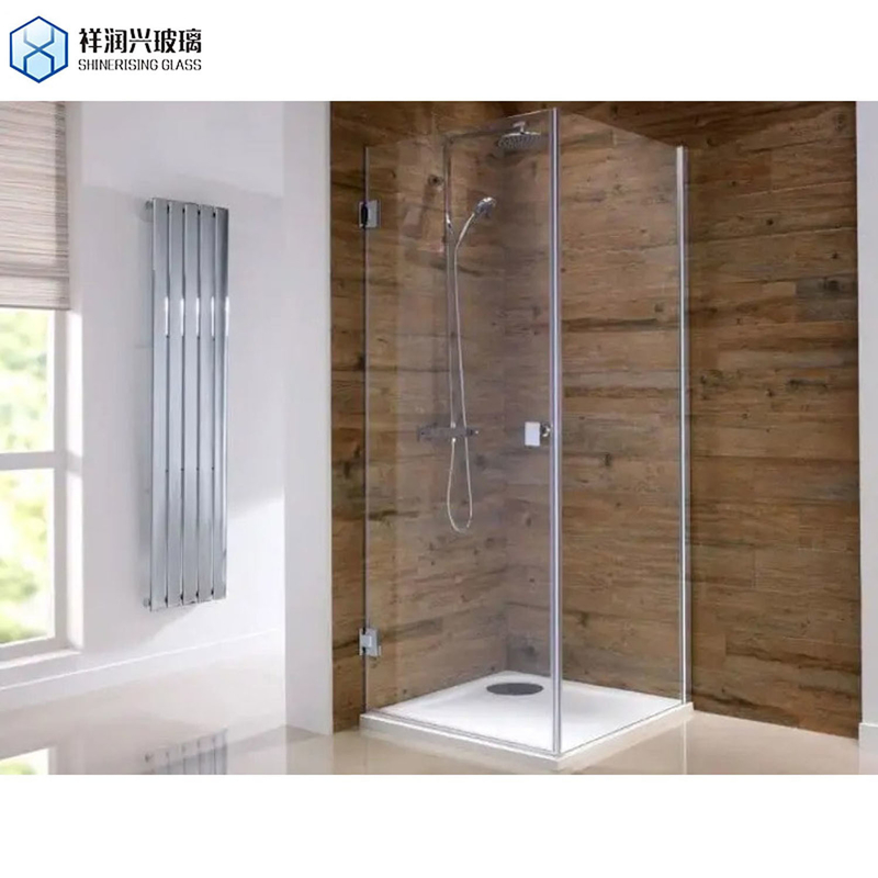 Demande personnalisée GB15763.2-2005 Porte de douche rectangulaire en verre trempé pour salle de bain à domicile