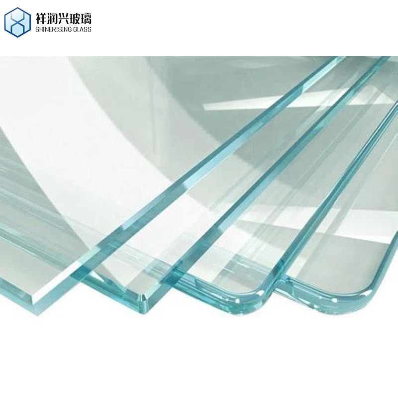 Taille personnalisée Panneau de verre trempé de sécurité pour la construction de bâtiments