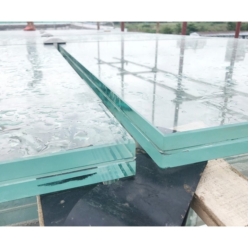 1830*2440/2140*3300/2440*3660 Verre laminé trempé PVB clair Verre durci de sécurité