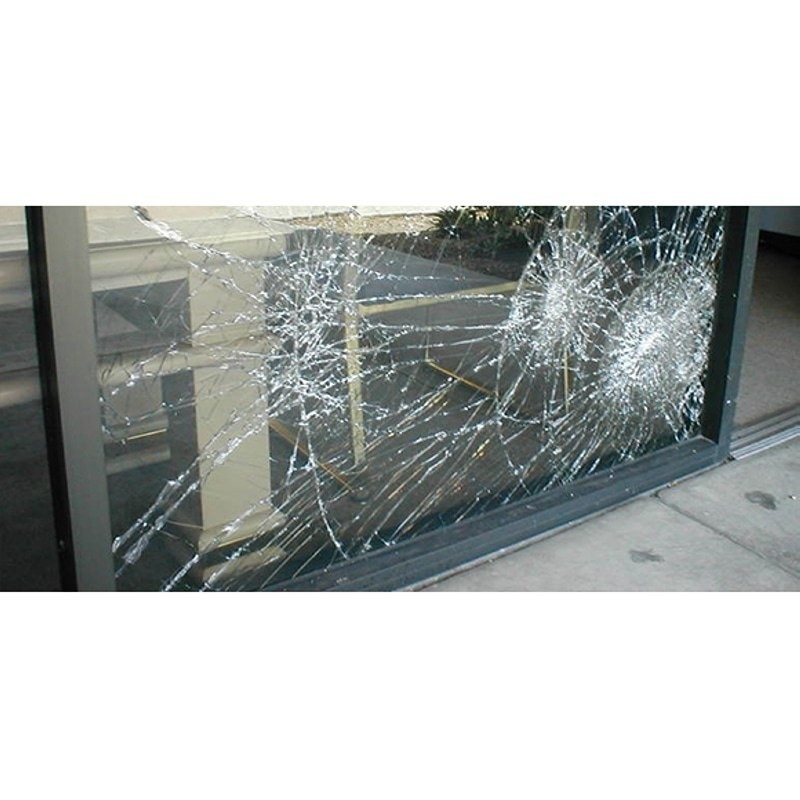 Décoration de bâtiments en verre isolé à l'épreuve des explosions et à l'isolation thermique