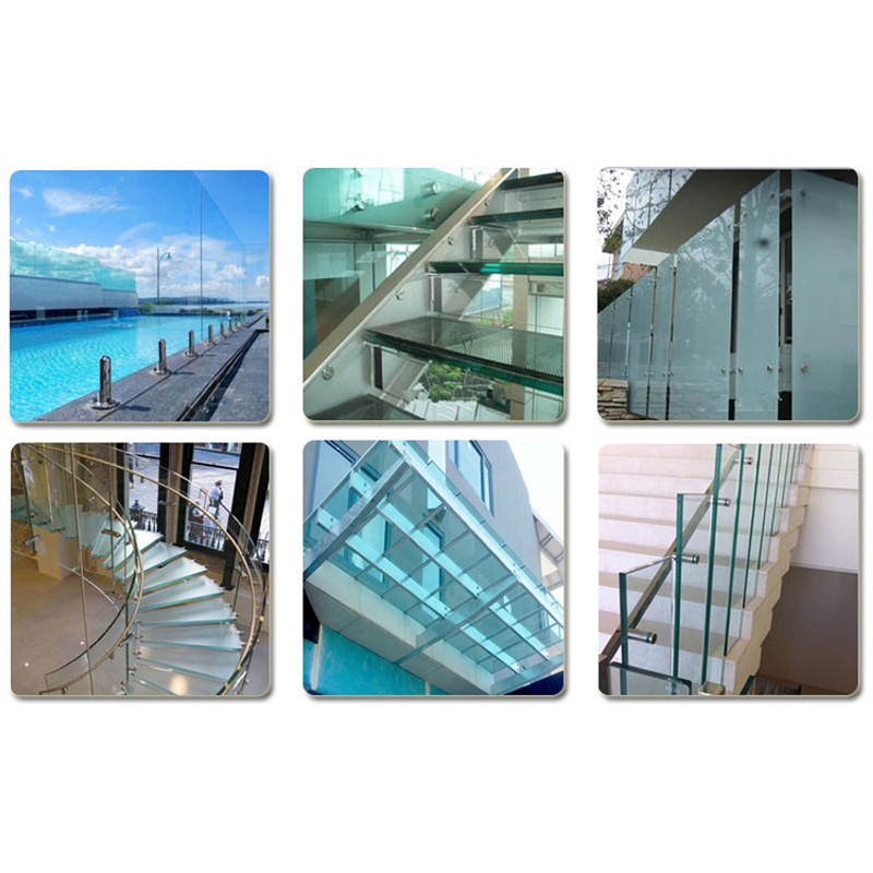 13.52mm Coupe à la taille Sécurité Plat durci verre stratifié pour Claro Vidrio Laminado