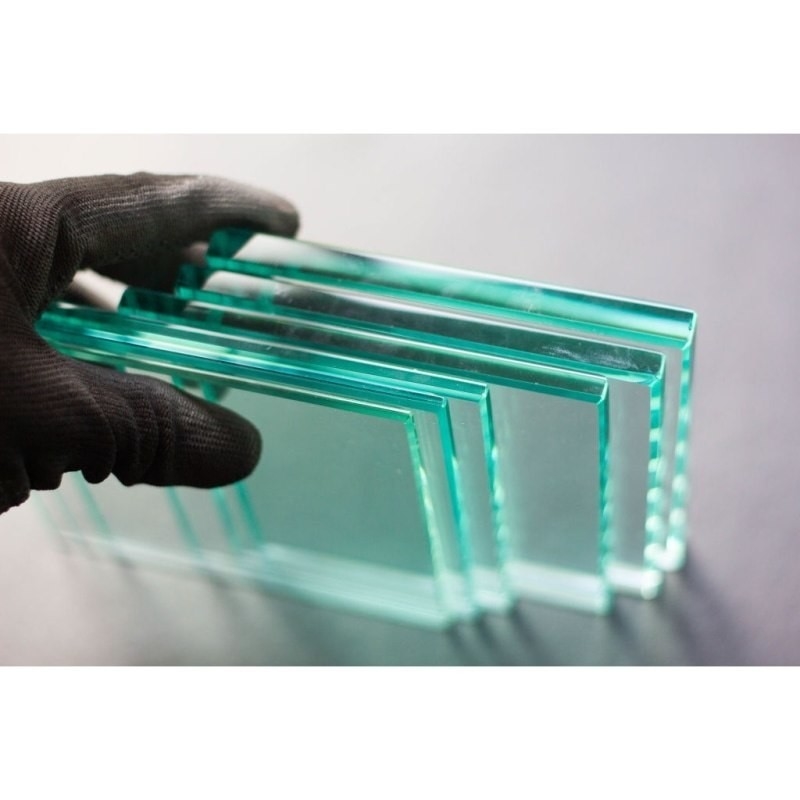 Échangeur tactile à écran plat verre trempé en cristal 3 mm-19 mm feuille de verre pour les grands projets