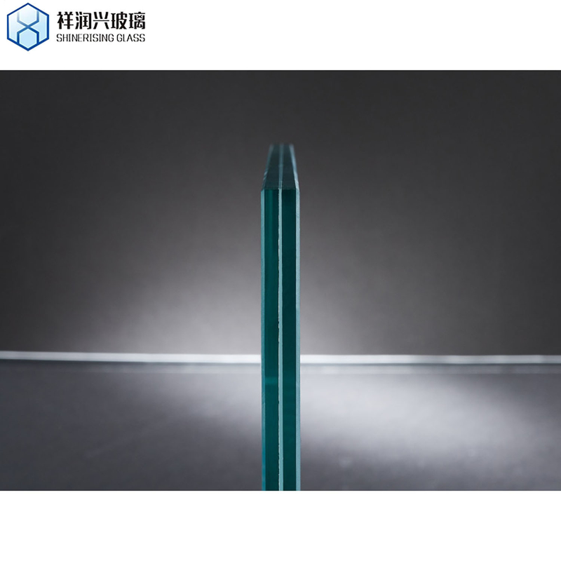 6.38-8.38mm verre trempé laminé clair pour la réduction du bruit et la protection UV