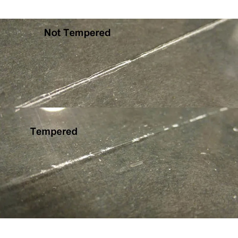 6 mm, 8 mm, 10 mm, 12 mm, verre courbé ultra-témperé clair pour les projets de rénovation de bâtiments