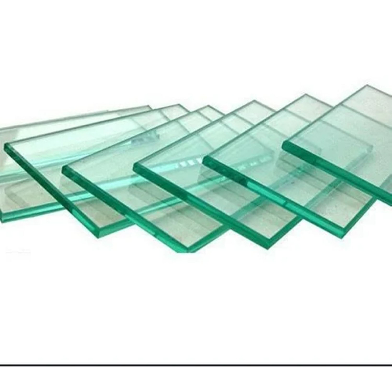 Épaisseur du verre trempé plat 4 mm 5 mm 6 mm 8 mm 10 mm 12 mm 15 mm 19 mm feuille de verre transparente