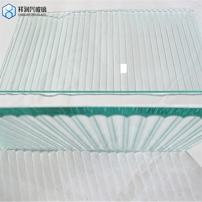Épaisseur 3 mm 5 mm 10 mm 12 mm 16 mm verre d'art en relief stratifié pour votre prochain projet