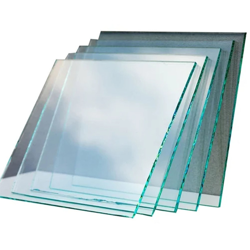 Verre plat trempé pour bâtiment Porte-fenêtre balustrade séparation de toit plié déplié