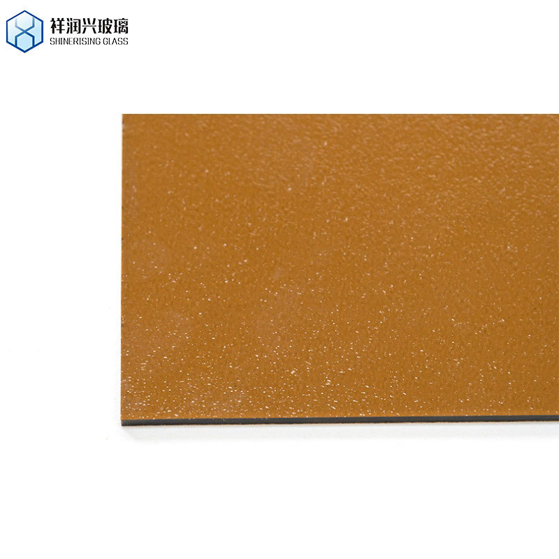 Structure solide Bronze gris clair 3 mm 4 mm 6 mm Karatachiqingdao Flora Vitrage à motifs à flûte