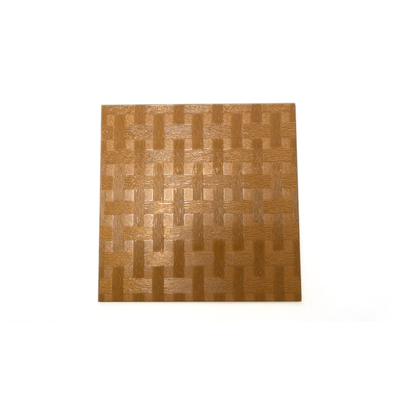 Ventilation personnalisée de feuilles de bambou en bronze transparent pour fenêtre dans 7 à 14 jours
