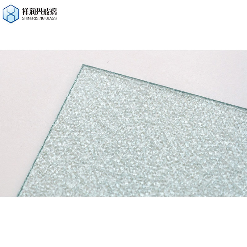 Cristaux plats de couleur solide/Fiutelite-S/Fiutelite-B/Karatachi Glassbleu Qingdao Flora Pattern Glass